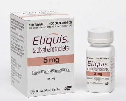 Thuốc mới Eliquis giảm nguy cơ đông  máu sau phẫu thuật thay khớp gối hoặc  hông