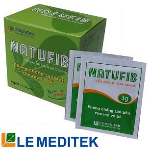 Natufib chất xơ hòa tan phòng chống táo bón an toàn và hiệu quả cho trẻ nhỏ và phụ nữ có thai